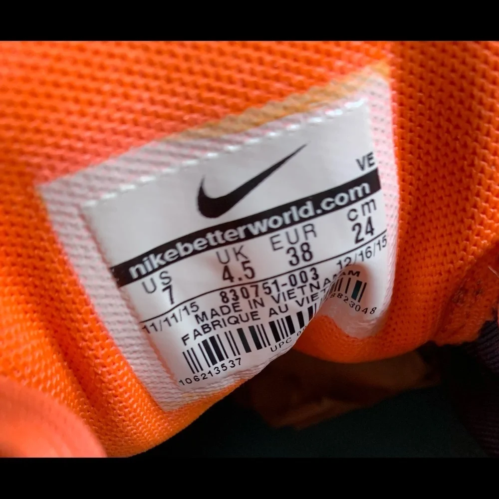 Nike Flex 2016 'Grey Bright Mango' Sneakers